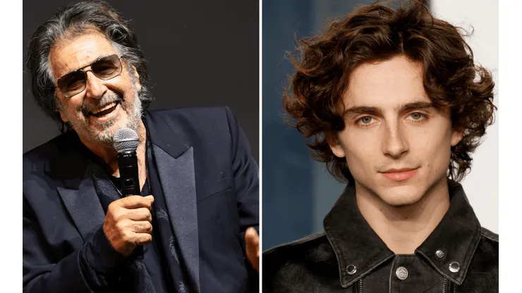 Al Pacino elige a Timothée Chalamet como su sucesor.