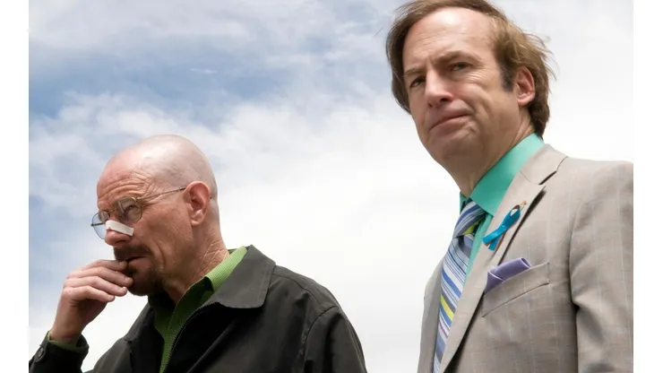 Walter White y Saul Goodman.