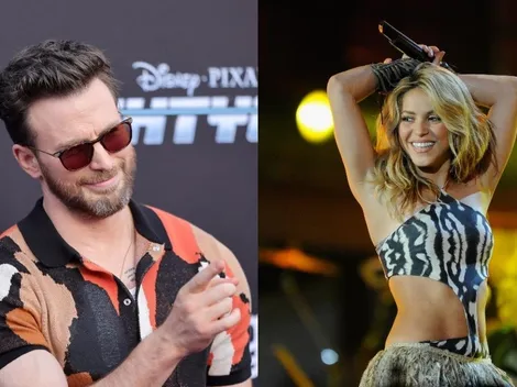 Chris Evans habló de su relación con Shakira