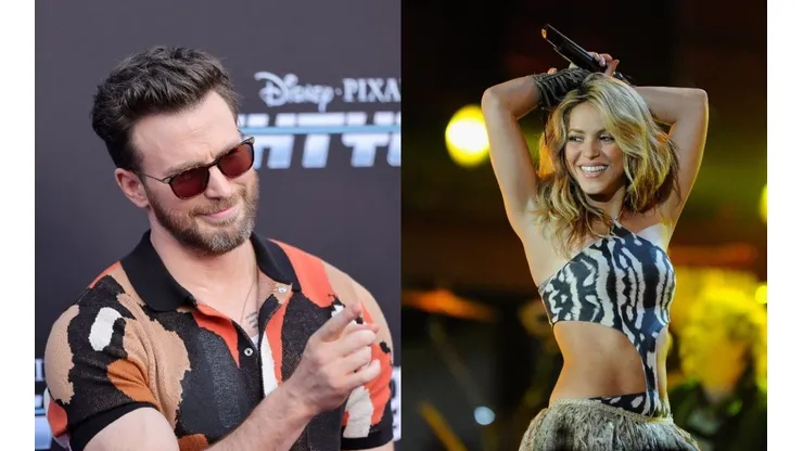 Chris Evans y Shakira