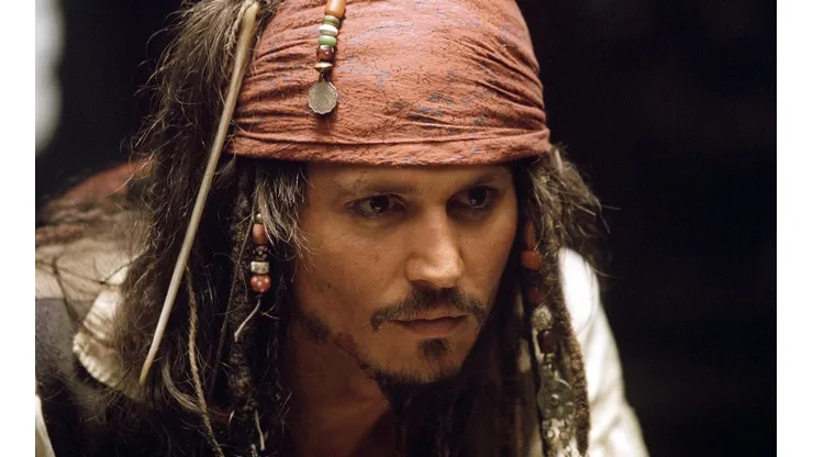 Depp como Jack Sparrow.