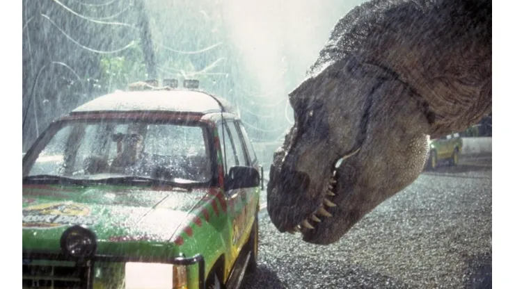 Un T-Rex en acción