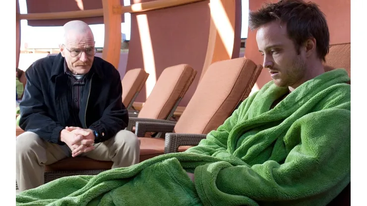 Bryan Cranston y Aaron Paul se hicieron grandes amigos gracias a la serie.