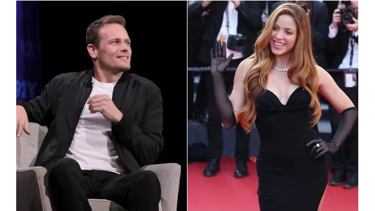 Sam Heughan se suma a los pretendientes de Shakira