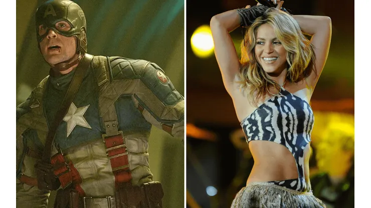 Chris Evans podría ser el tercero en discordia entre Shakira y Piqué.
