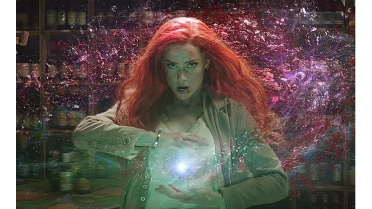 Amber Heard en Aquaman.