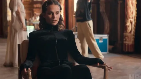 Alicia Vikander en Irma Vep.