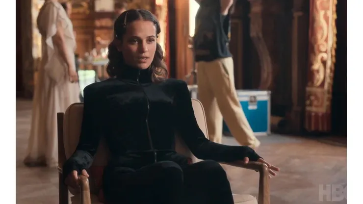Alicia Vikander en Irma Vep.