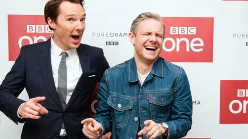 Benedict Cumberbatch y Martin Freeman protagonizaron Sherlock para la BBC.