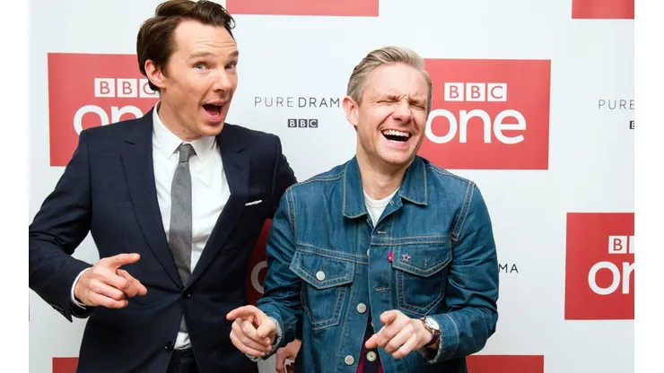 Benedict Cumberbatch y Martin Freeman protagonizaron Sherlock para la BBC.