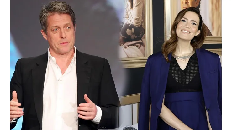 Mandy Moore y Hugh Grant.