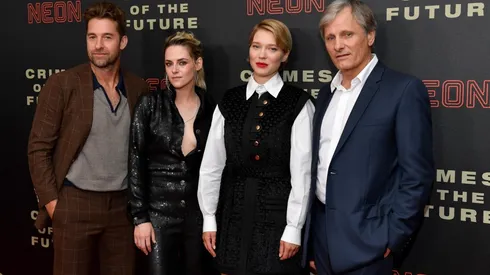 El elenco del film: Scott Speedman, Kristen Stewart, Léa Seydoux y Viggo Mortensen.