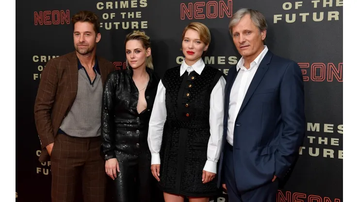 El elenco del film: Scott Speedman, Kristen Stewart, Léa Seydoux y Viggo Mortensen.