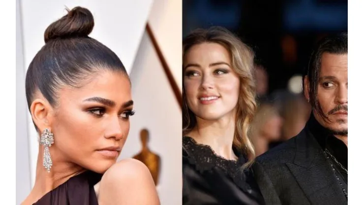 Johnny Depp, Zendaya y Amber Heard