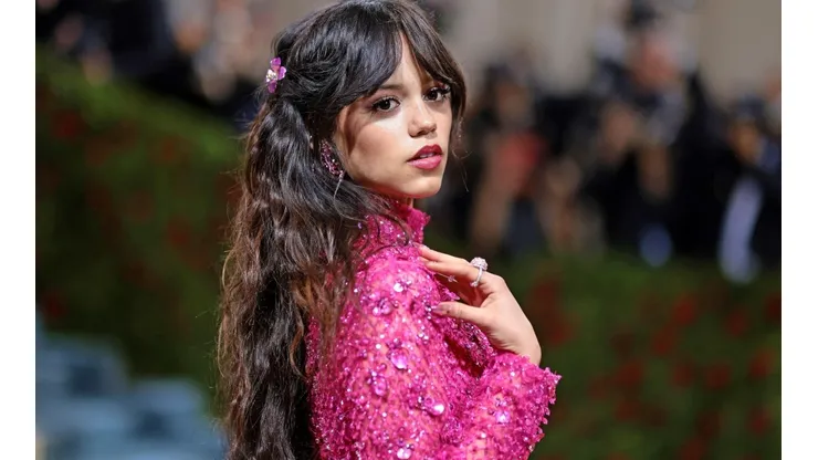 Jenna Ortega, protagonista de Wednesday, en la Met Gala 2022.