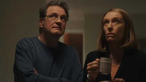 Colin Firth y Toni Collette