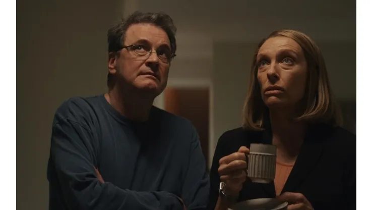 Colin Firth y Toni Collette