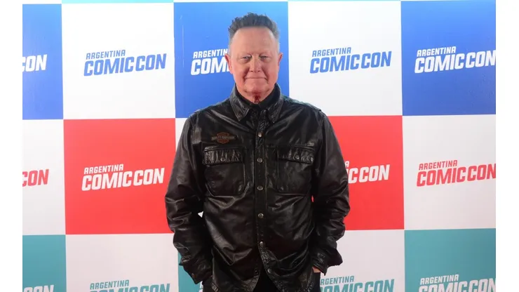 Robert Patrick visitó Argentina por primera vez.