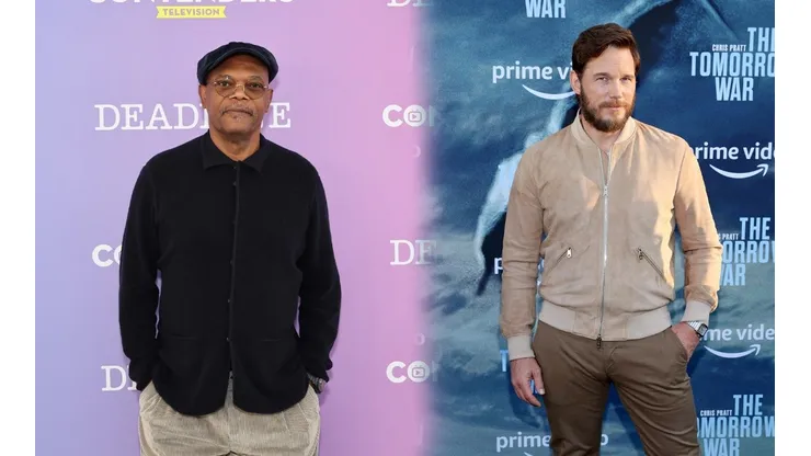 Samuel L. Jackson y Chris Pratt.