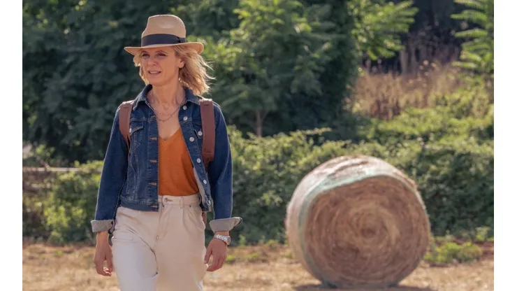 Emilia Fox interpreta a Sylvia en Signora Volpe