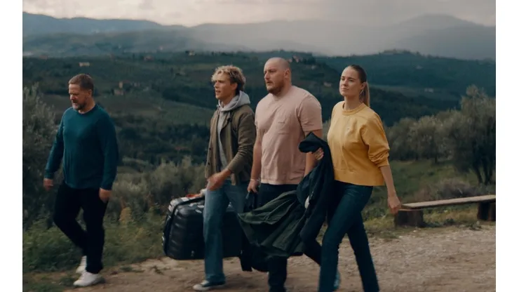 En la toscana, la nueva película que triunfa en Netflix.