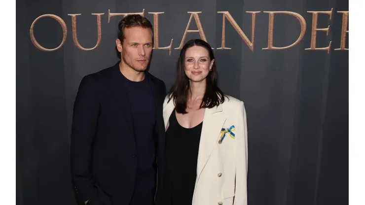 Sam Heughan y Caitriona Balfe