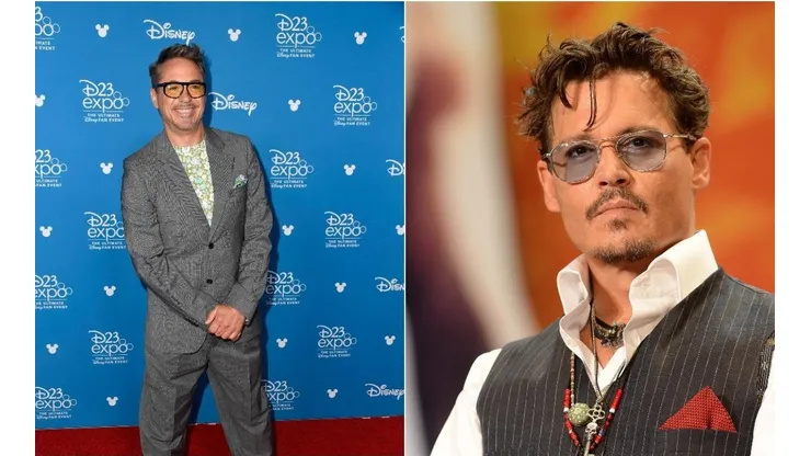 Robert Downey Jr y Johnny Depp