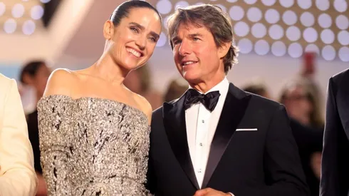 Jennifer Connelly y Tom Cruise en Cannes 2022.