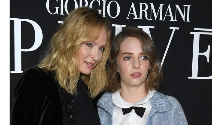 Maya Hawke y Uma Thurman