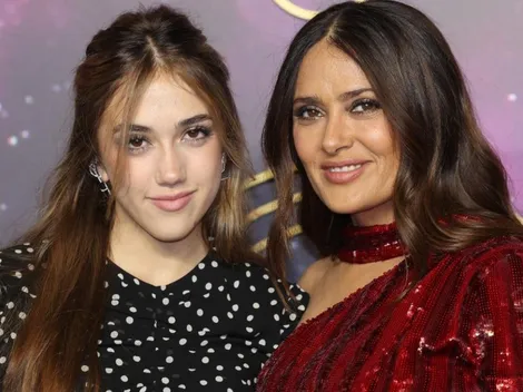 El impresionante parecido de Salma Hayek con su hija