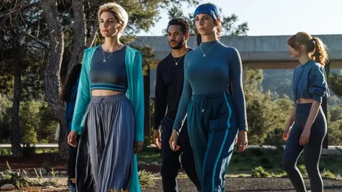 Algunos protagonistas de Bienvenidos a Edén