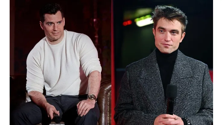 Henry Cavill y Robert Pattinson