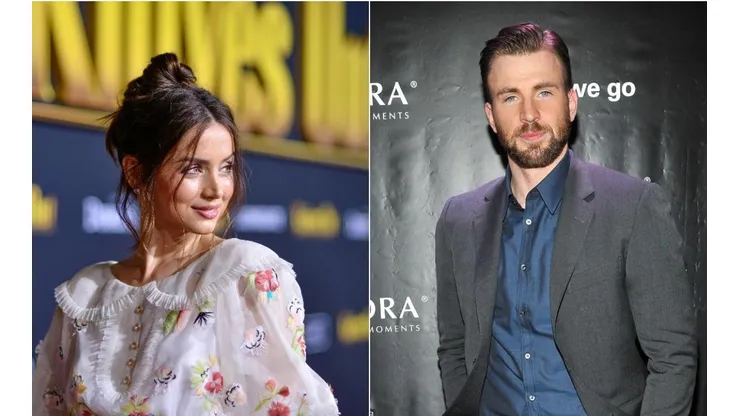 Ana de Armas y Chris Evans