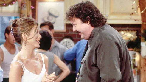 Hagerty junto a Jennifer Aniston.