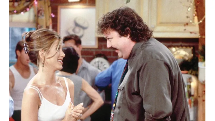 Hagerty junto a Jennifer Aniston.