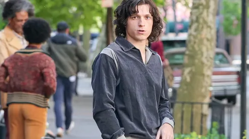 Tom Holland, fotografiado en Nueva York.