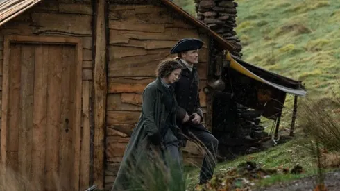 Sam Heughan y Caitriona Balfe