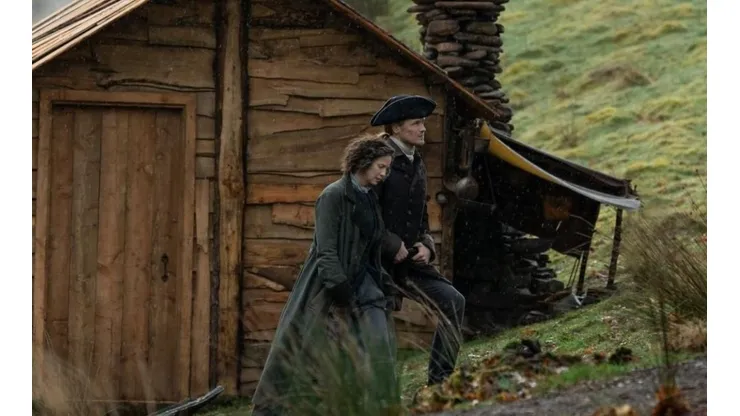 Sam Heughan y Caitriona Balfe