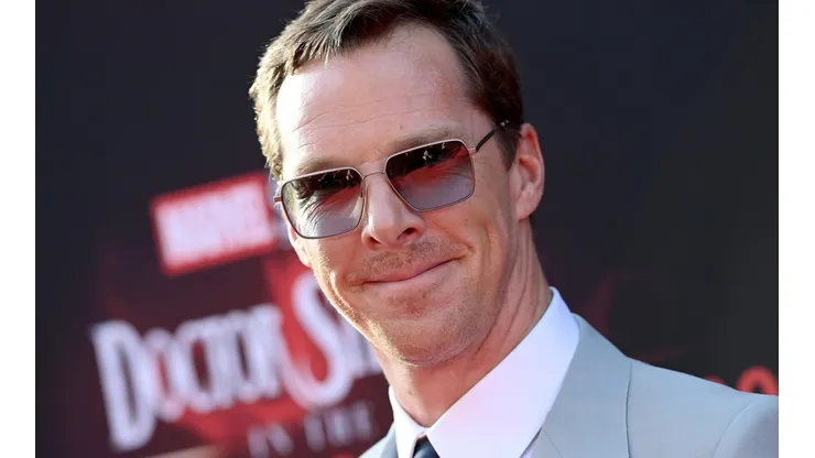 Cumberbatch en la premier mundial de Doctor Strange 2.