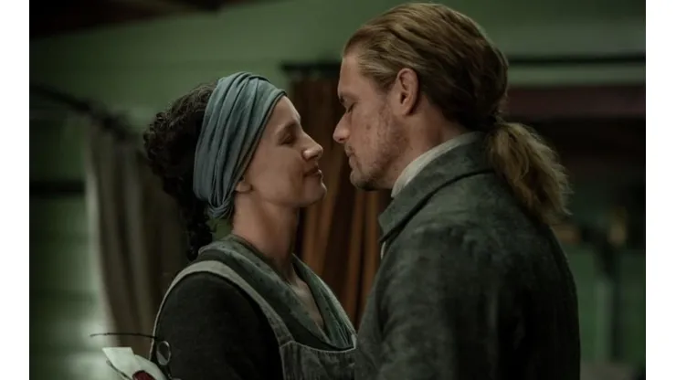 Sam Heughan y Caitriona Balfe