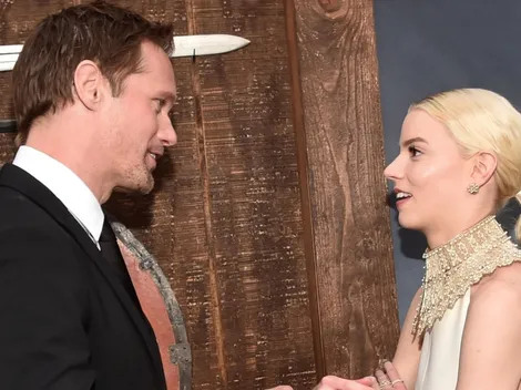 Cómo es la relación entre Anya Taylor-Joy y Alexander Skarsgård