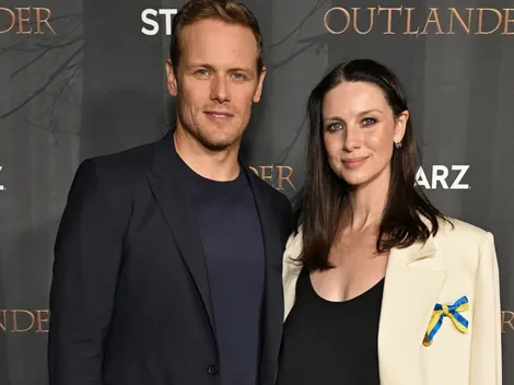 Sam Heughan reveló un secreto de Caitriona Balfe