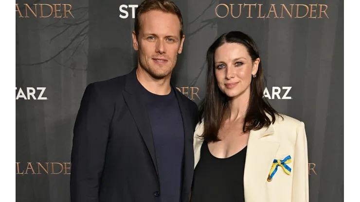 Sam Heughan y Caitriona Balfe