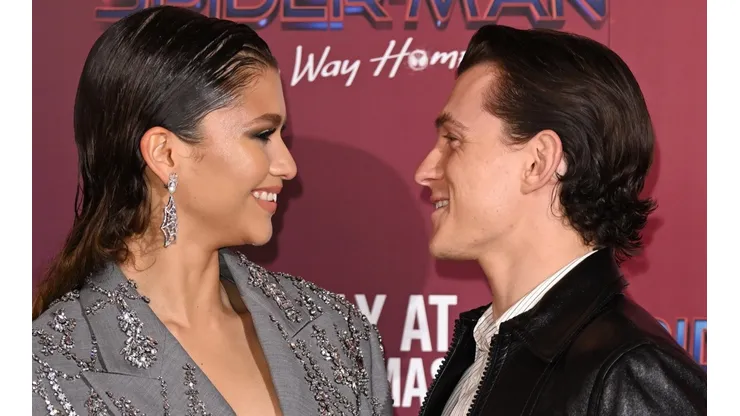 Zendaya y Tom Holland, juntos en la presentación de Spider-Man.