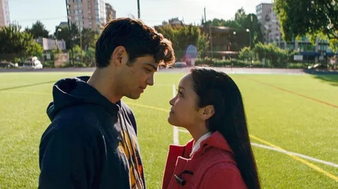 Lara Jean y Peter Kavinsky.