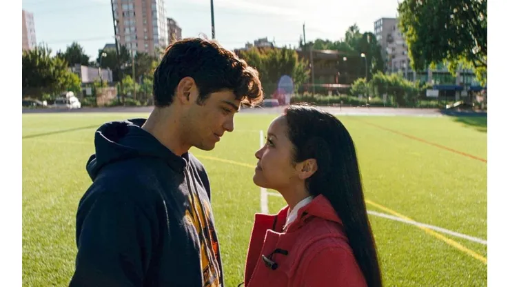 Lara Jean y Peter Kavinsky.