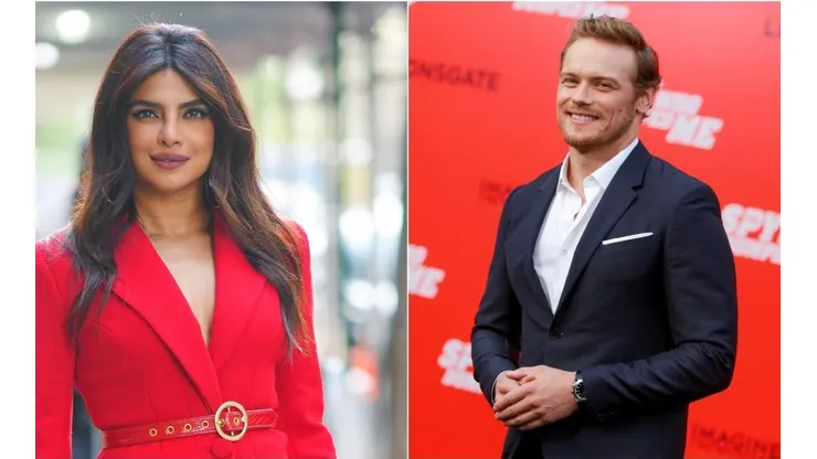 Priyanka Chopra y Sam Heughan