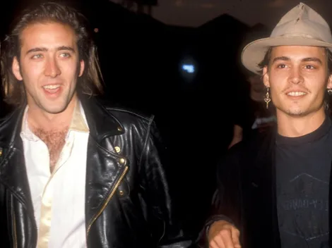 Johnny Depp dice que se convirtió en actor por Nicolas Cage