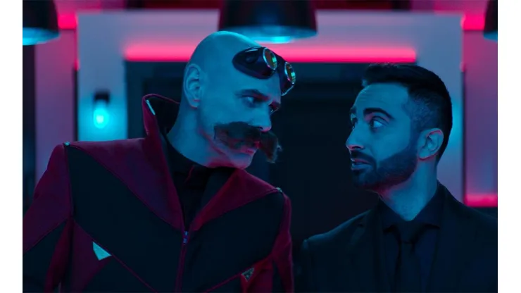 Robotnik y Stone.