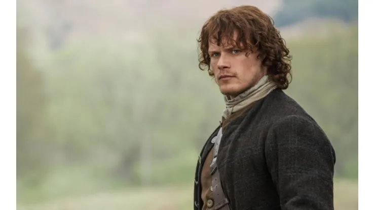 Sam Heughan como Jamie Fraser